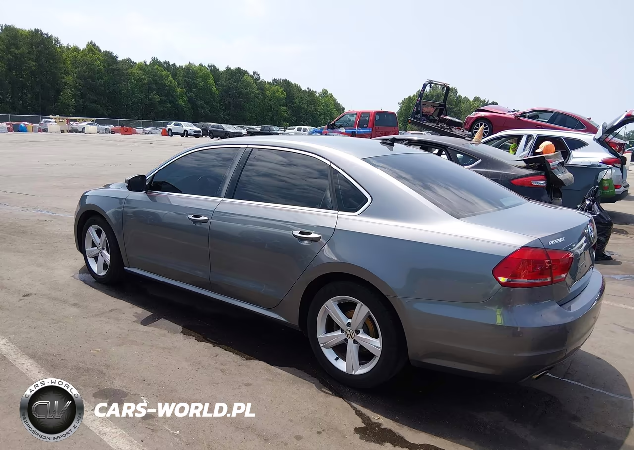 2013 Volkswagen Passat 2.5L Se VIN:1VWBP7A36DC018106 - 3