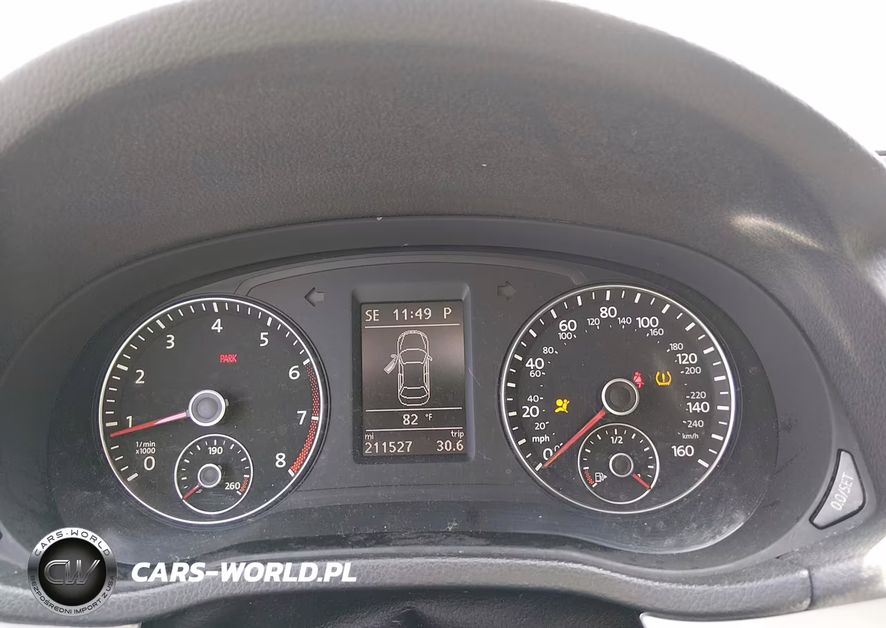 2013 Volkswagen Passat 2.5L Se VIN:1VWBP7A36DC018106 - 7