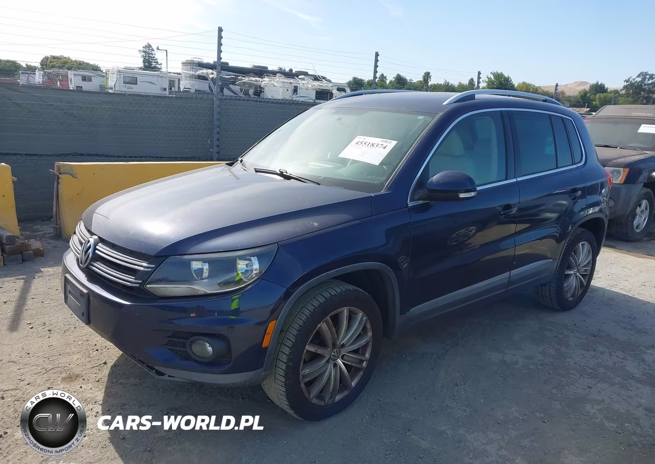 2014 Volkswagen Tiguan Se VIN:WVGAV3AX6EW553089 - 2