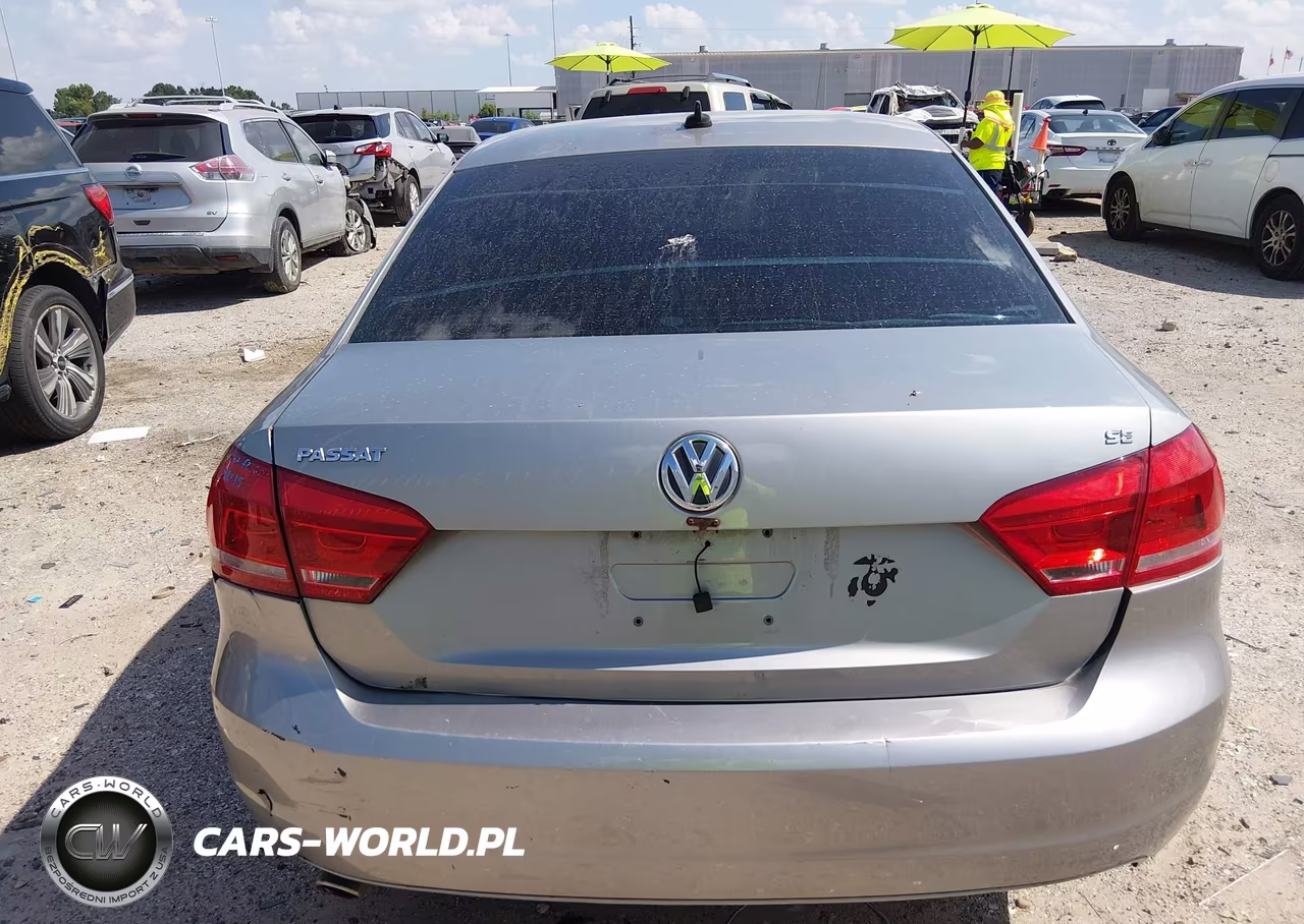 2013 Volkswagen Passat 2.5L Se VIN:1VWBP7A30DC141013 - 16