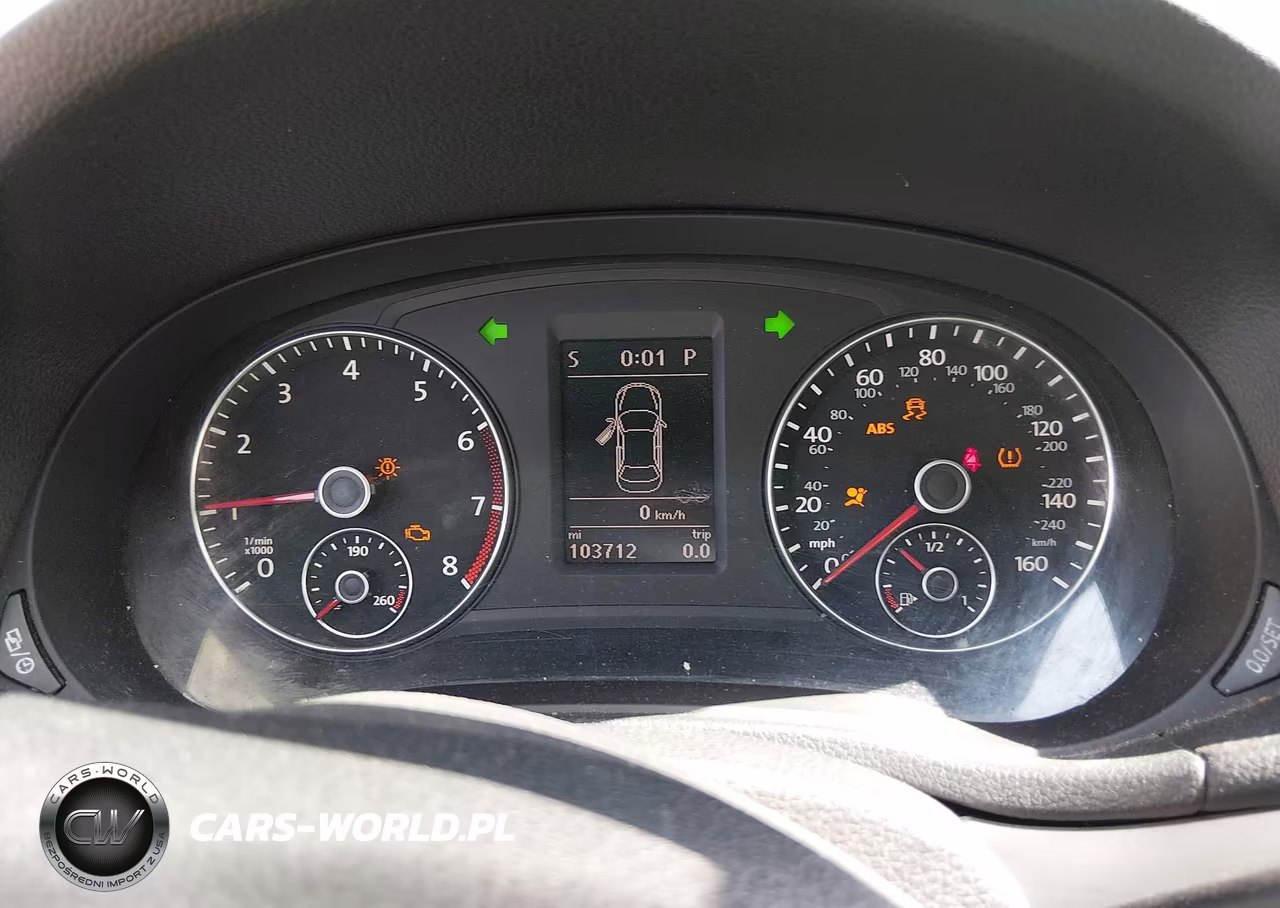 2013 Volkswagen Passat 2.5L Se VIN:1VWBP7A30DC141013 - 7