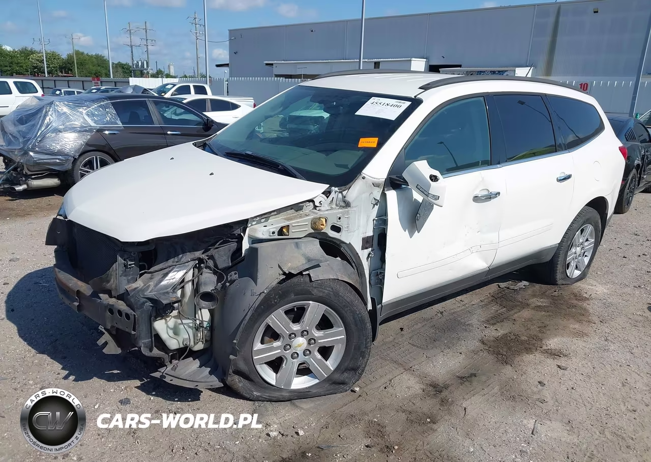 2012 Chevrolet Traverse Lt W-1Lt VIN:1GNKRGED0CJ177799 - 2