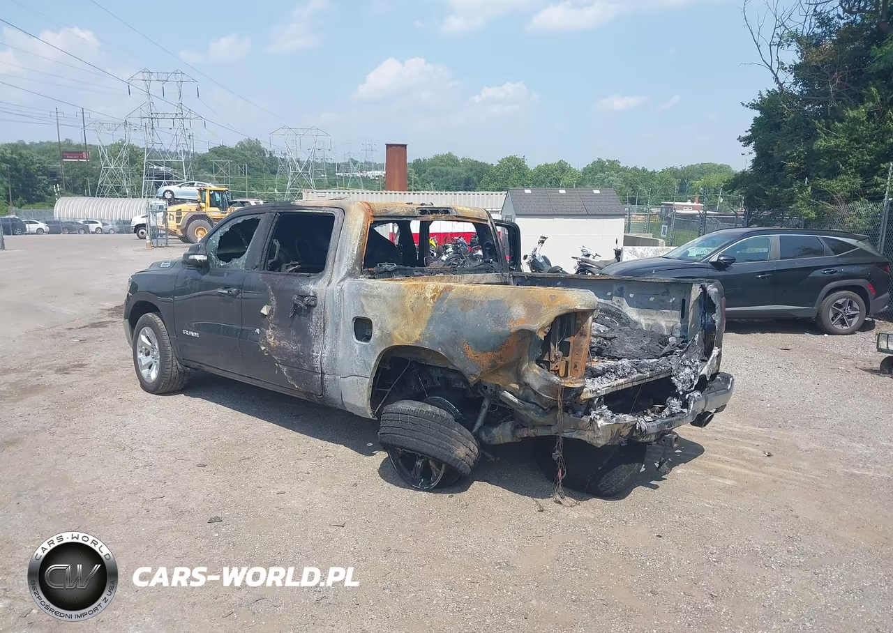 2019 Ram 1500 Big Horn-Lone Star 4X4 5'7 Box VIN:1C6SRFFT5KN881245 - 3