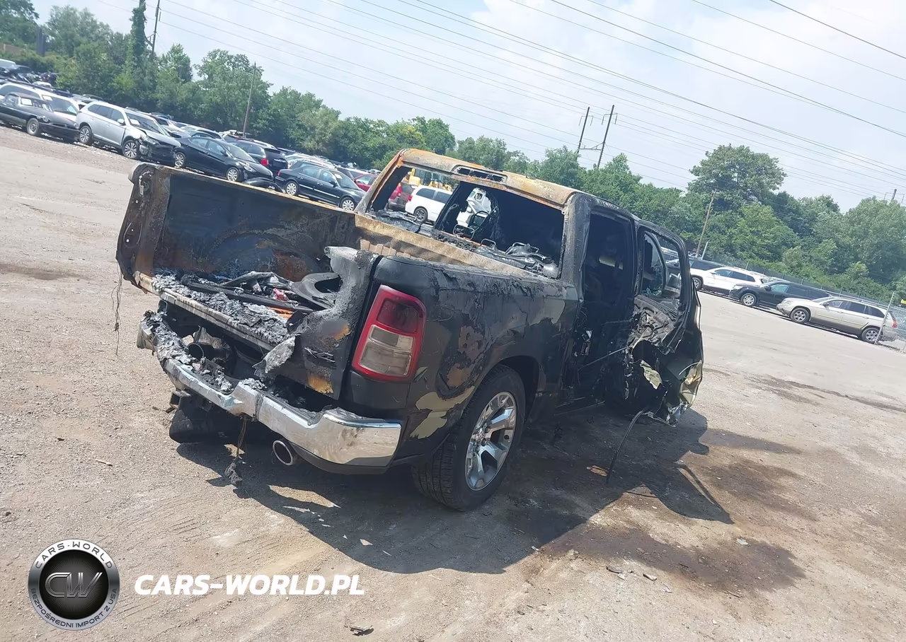 2019 Ram 1500 Big Horn-Lone Star 4X4 5'7 Box VIN:1C6SRFFT5KN881245 - 4