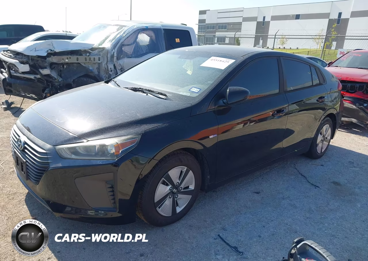 2019 Hyundai Ioniq Hybrid Blue VIN:KMHC65LC1KU163505 - 2