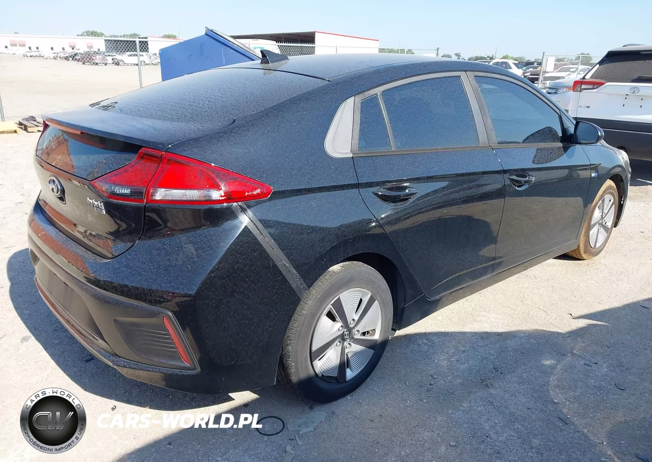2019 Hyundai Ioniq Hybrid Blue VIN:KMHC65LC1KU163505 - 4