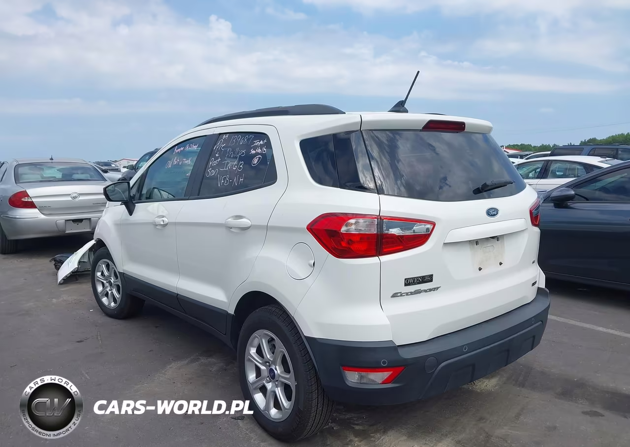 2018 Ford Ecosport Se VIN:MAJ3P1TE8JC177178 - 3