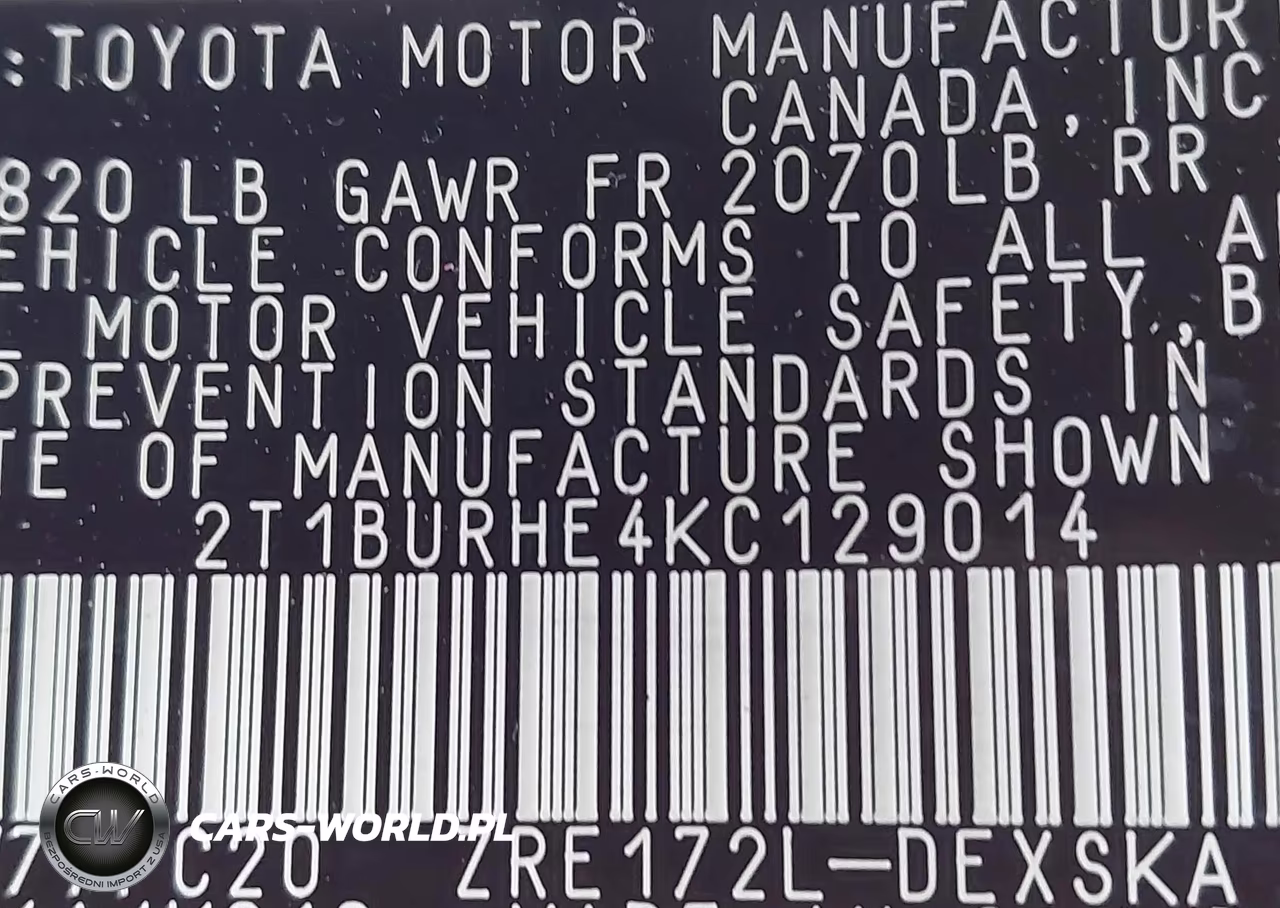 2019 Toyota Corolla Se VIN:2T1BURHE4KC129014 - 9