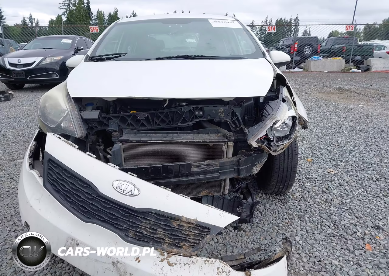 2012 Kia Rio Lx VIN:KNADM4A39C6045359 - 12
