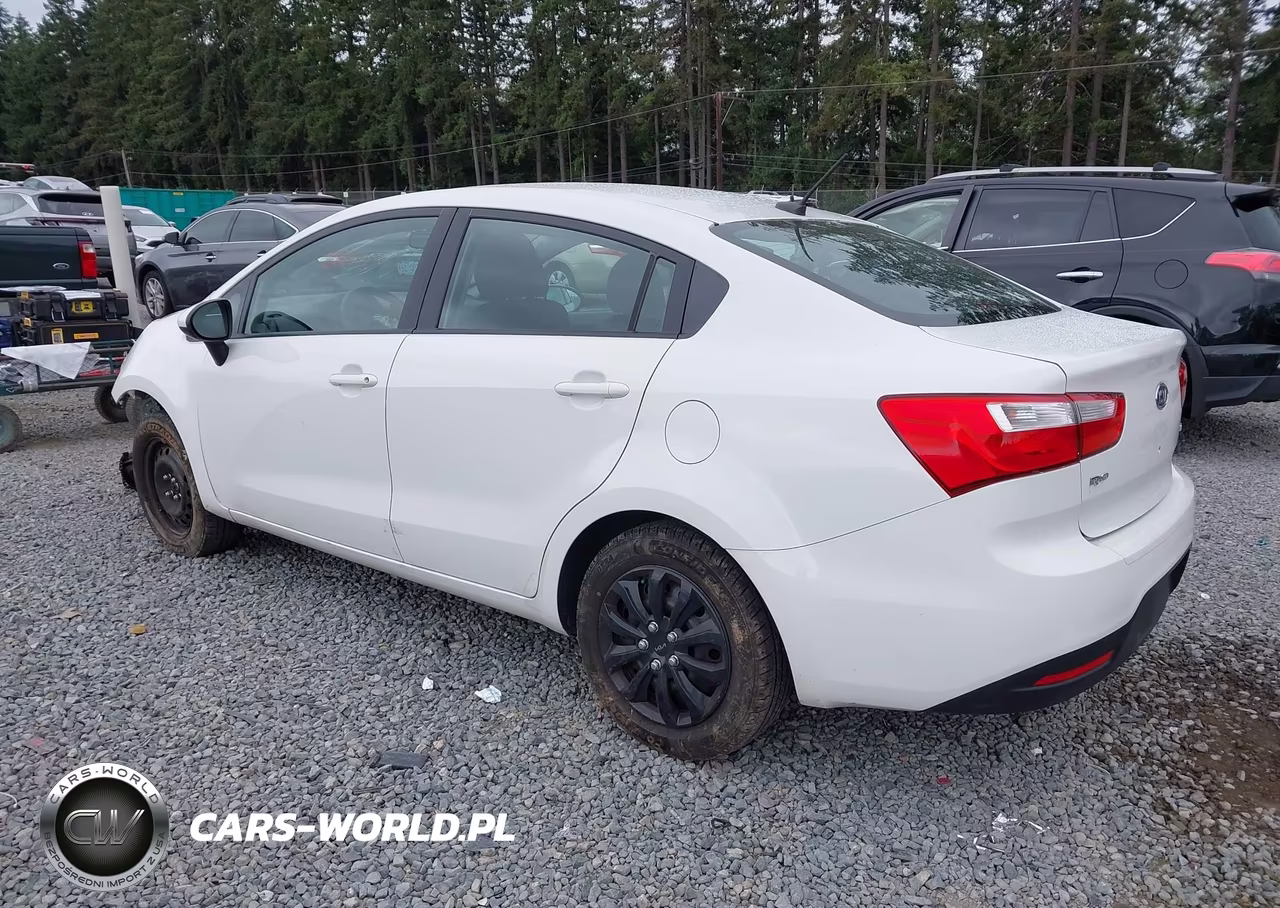 2012 Kia Rio Lx VIN:KNADM4A39C6045359 - 3