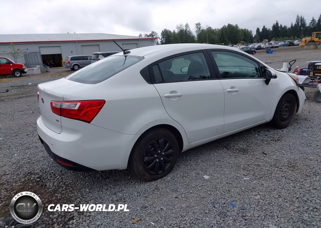 2012 Kia Rio Lx VIN:KNADM4A39C6045359 - 4
