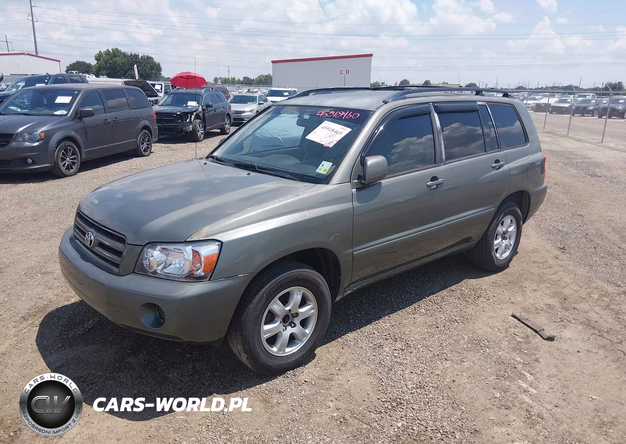 2006 Toyota Highlander VIN:JTEGD21A860140985 - 2