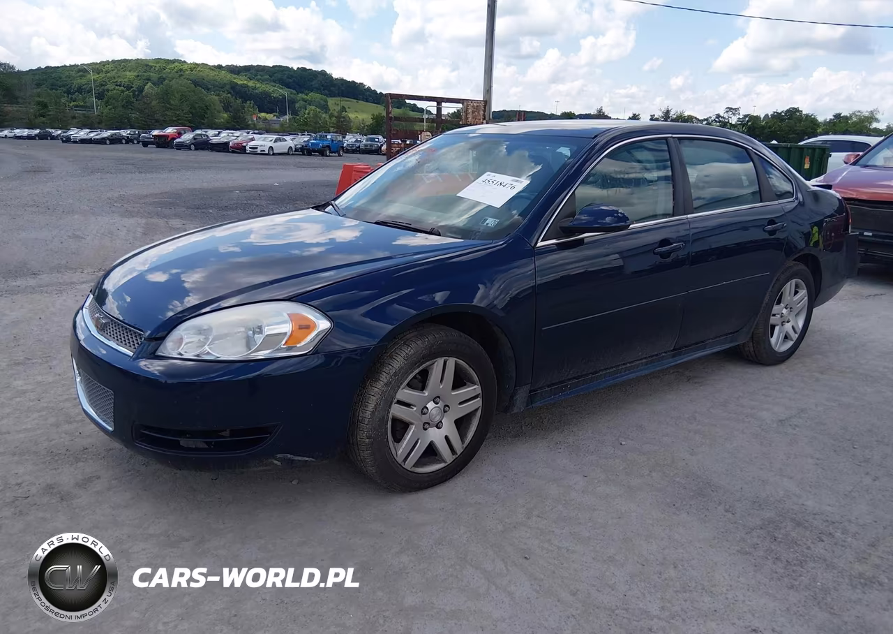 2012 Chevrolet Impala Lt VIN:2G1WB5E30C1209910 - 2