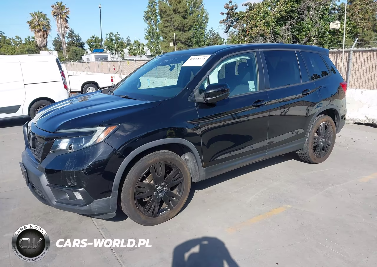 2019 Honda Passport Sport VIN:5FNYF7H20KB009236 - 2