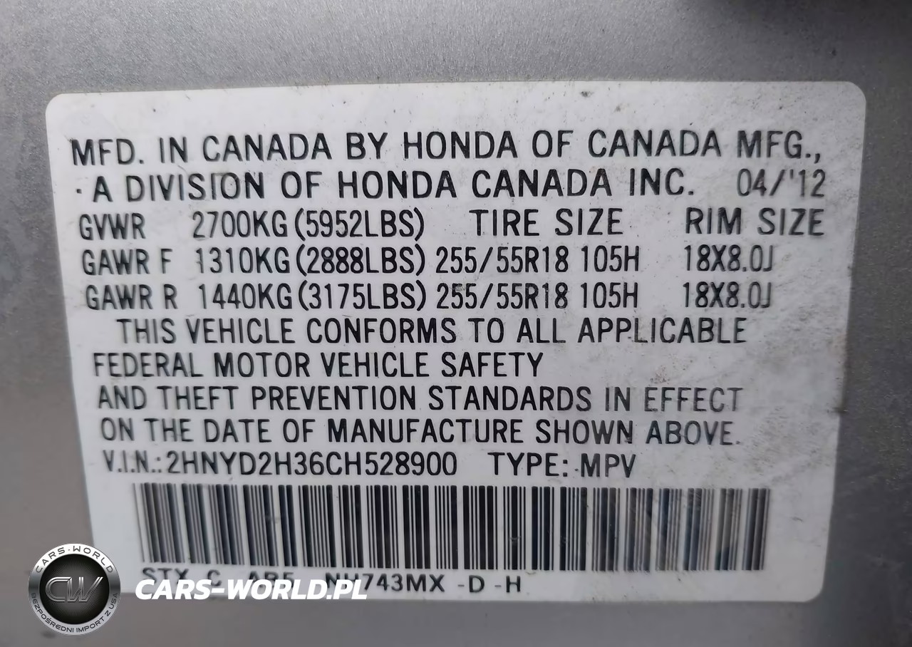2012 Acura Mdx Technology Package VIN:2HNYD2H36CH528900 - 9