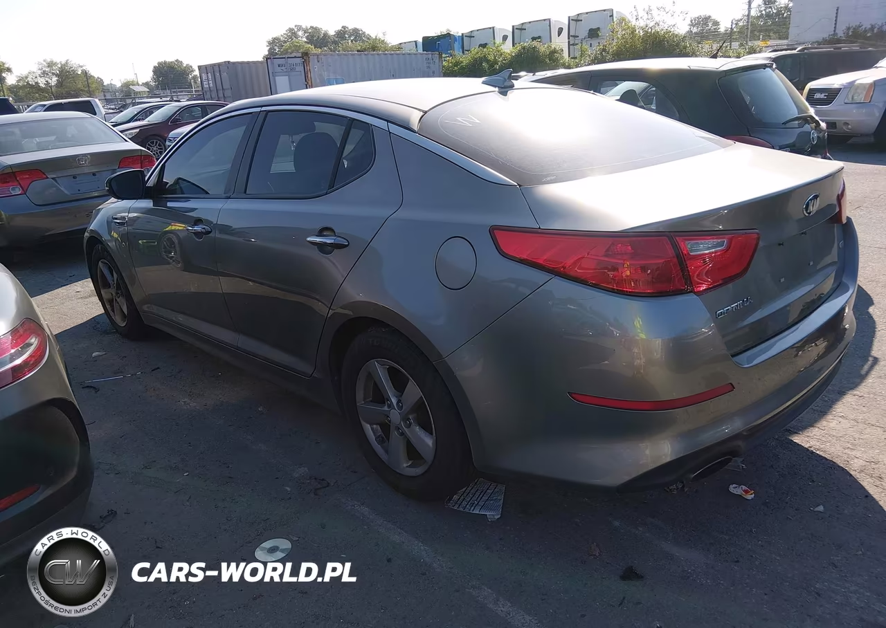 2015 Kia Optima Lx VIN:5XXGM4A70FG387808 - 3