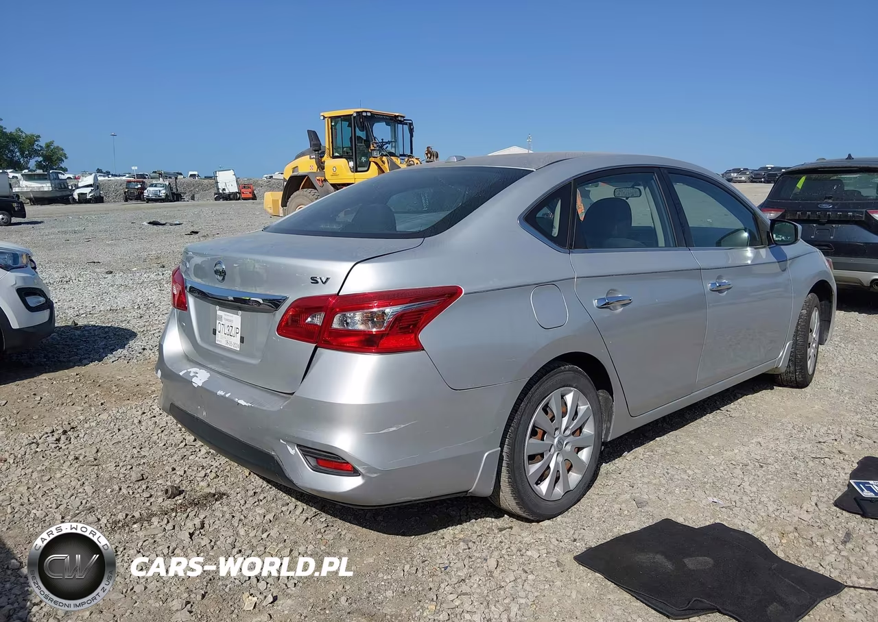 2017 Nissan Sentra Sv VIN:3N1AB7AP4HL714671 - 3
