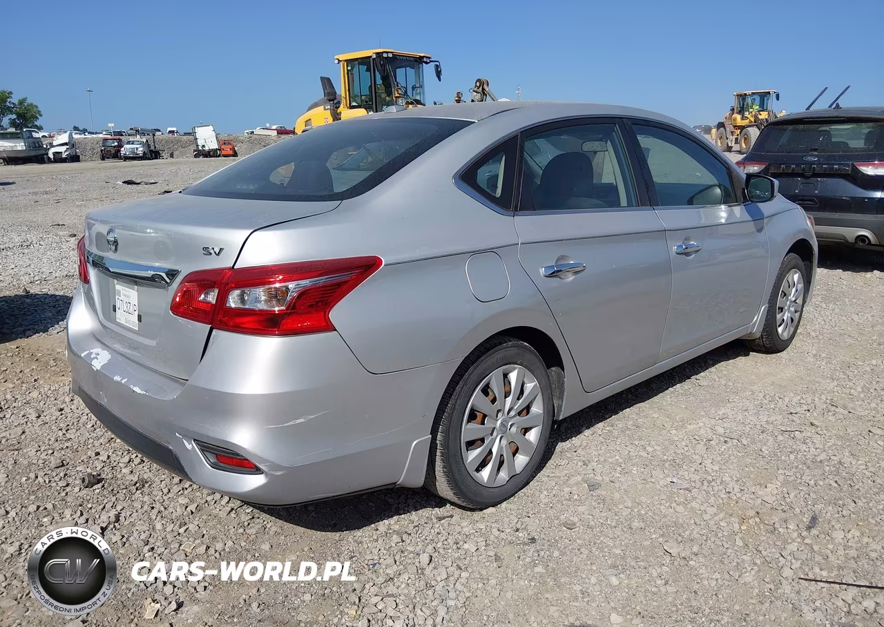 2017 Nissan Sentra Sv VIN:3N1AB7AP4HL714671 - 4