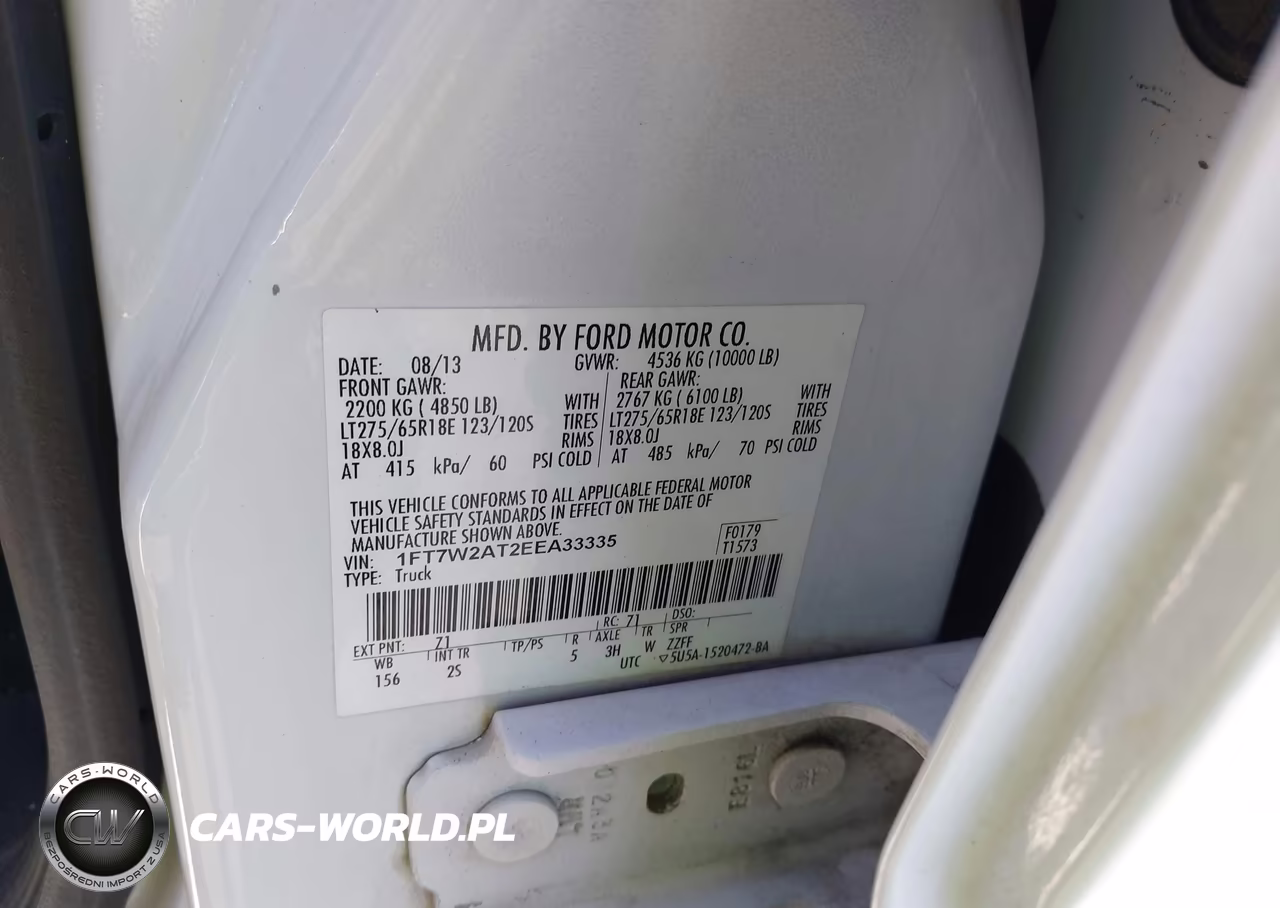2014 Ford F-250 Lariat-Xl-Xlt VIN:1FT7W2AT2EEA33335 - 9
