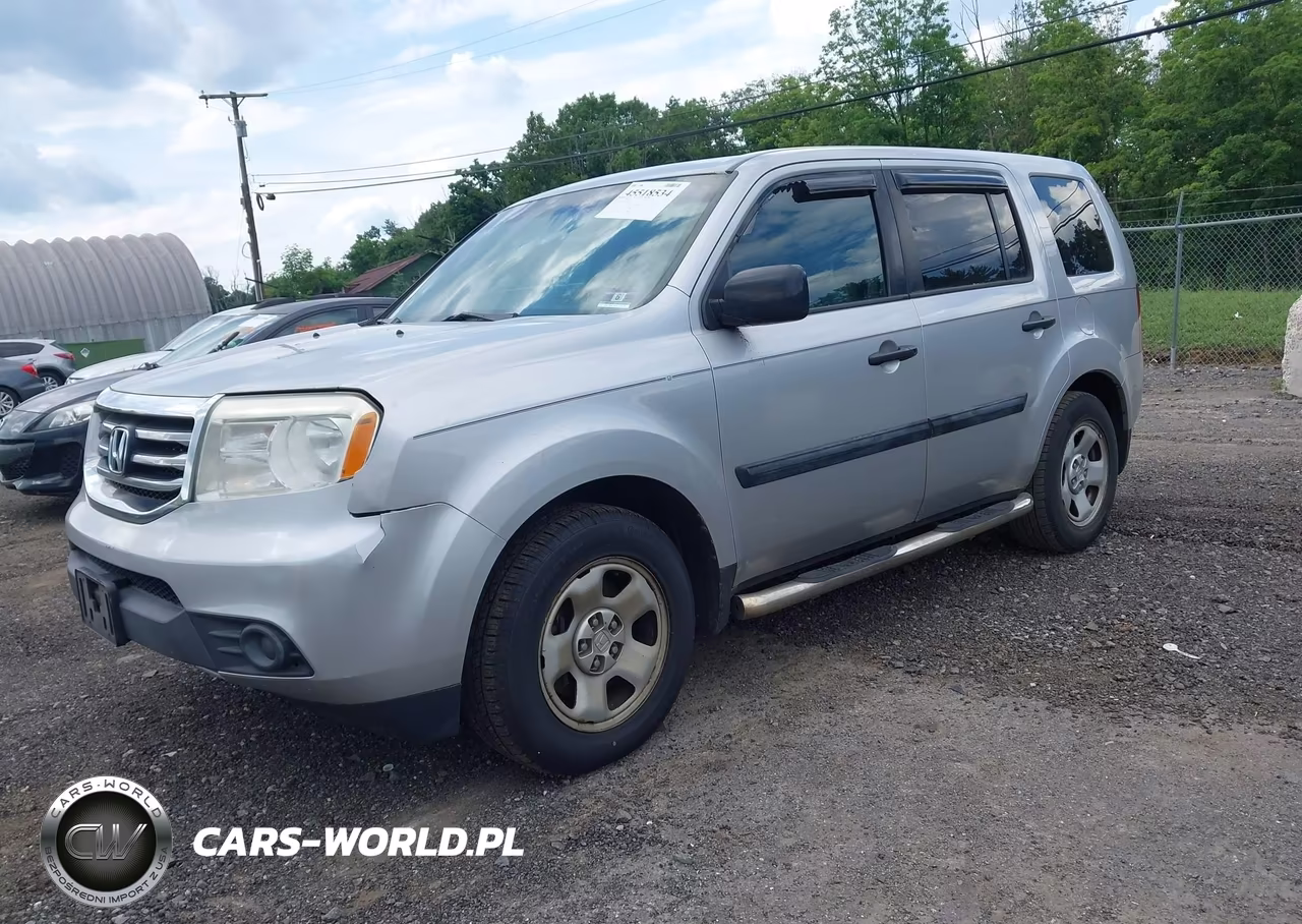 2015 Honda Pilot Lx VIN:5FNYF4H2XFB020667 - 2