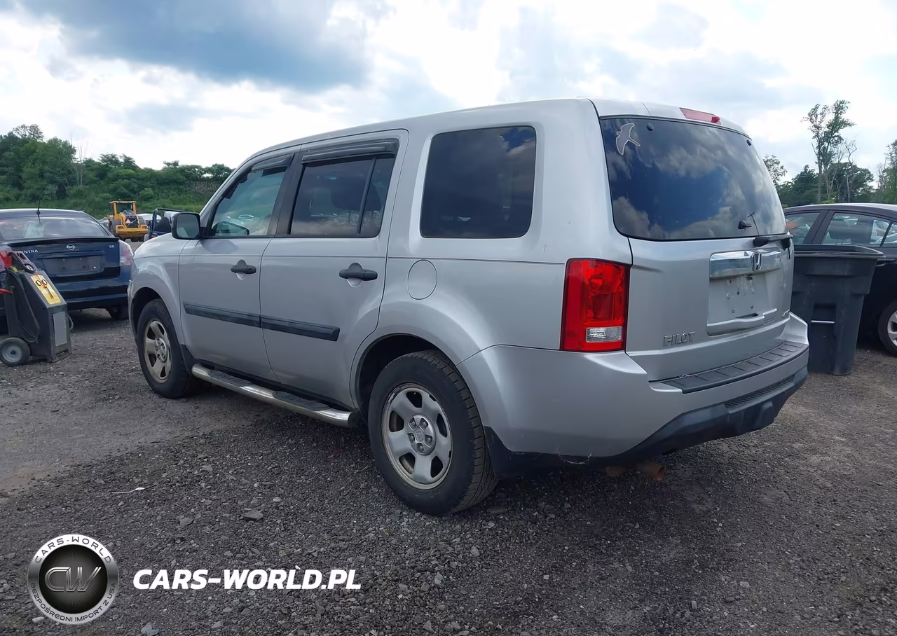 2015 Honda Pilot Lx VIN:5FNYF4H2XFB020667 - 3
