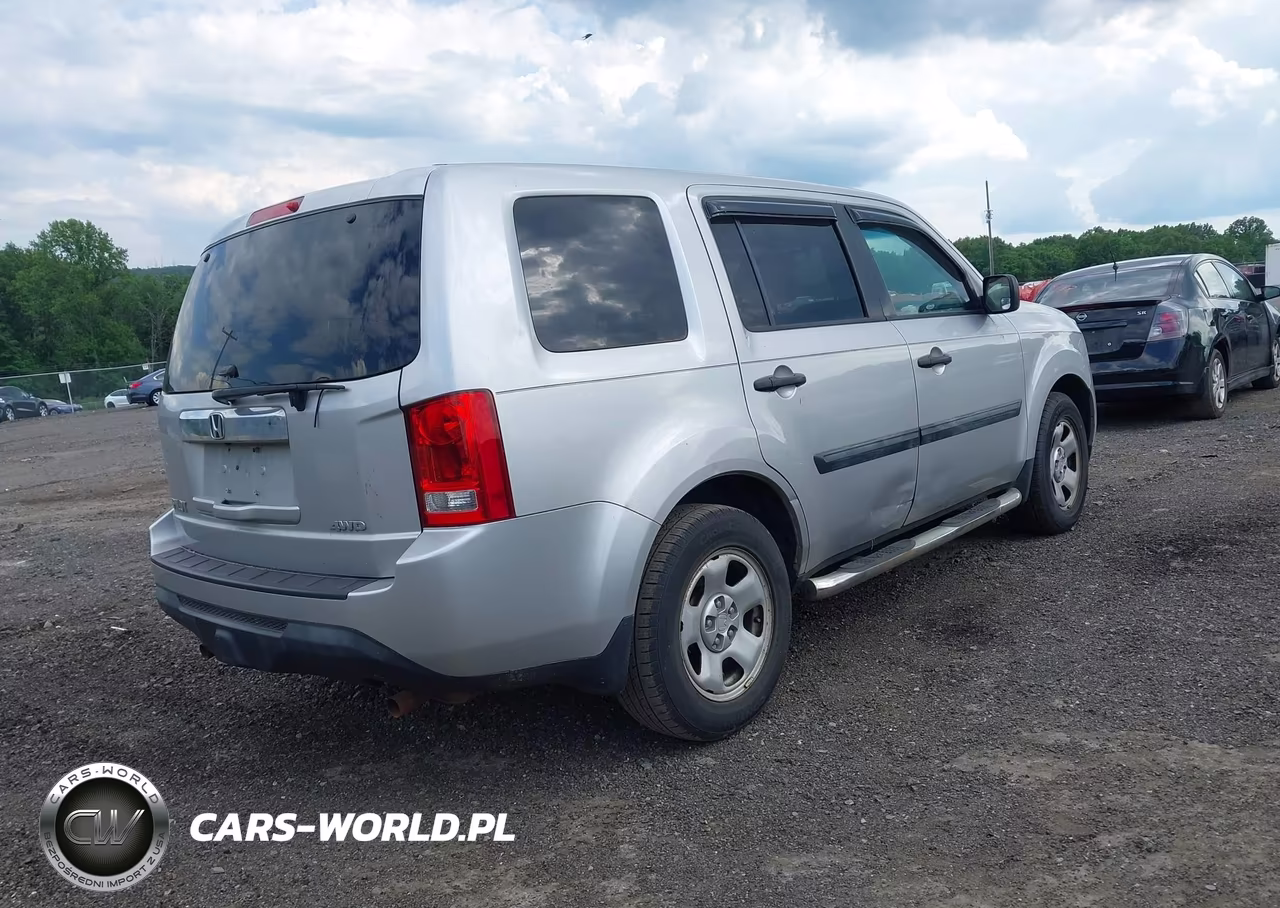 2015 Honda Pilot Lx VIN:5FNYF4H2XFB020667 - 4