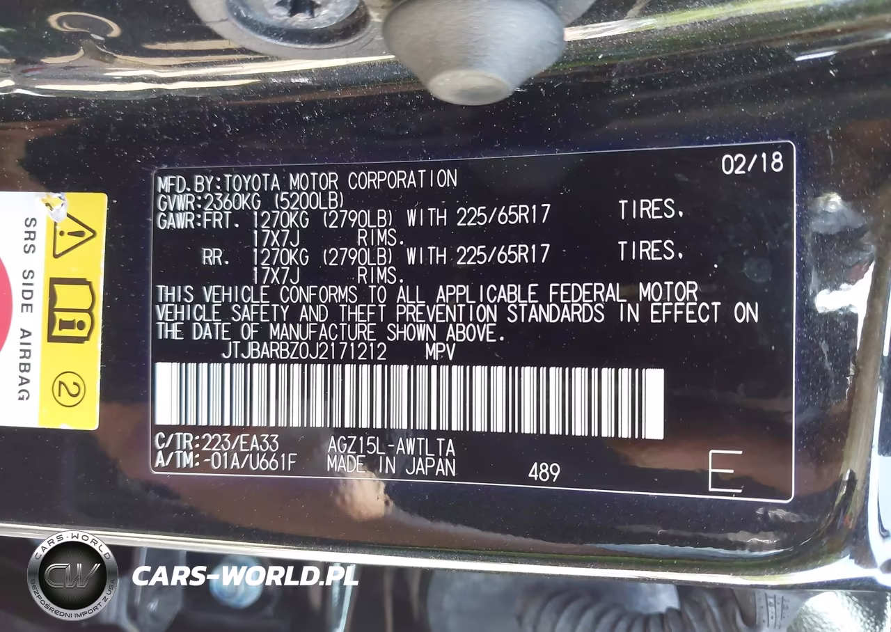 2018 Lexus Nx 300 F Sport VIN:JTJBARBZ0J2171212 - 9
