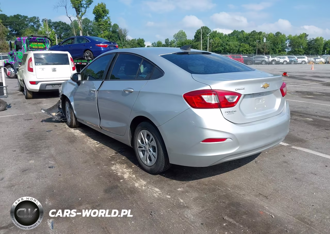 2019 Chevrolet Cruze Ls VIN:1G1BC5SM8K7122542 - 3