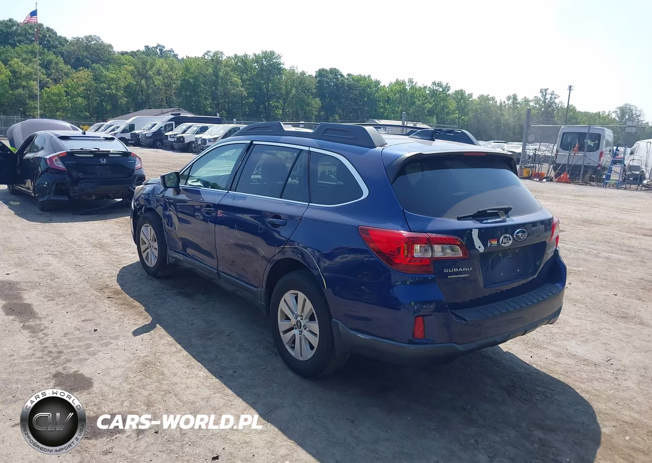 2017 Subaru Outback 2.5I Premium VIN:4S4BSAFC9H3228420 - 3