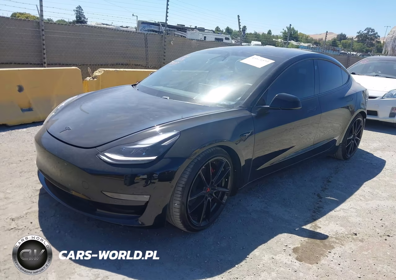 2021 Tesla Model 3 Long Range Dual Motor All-Wheel Drive VIN:5YJ3E1EB0MF073665 - 2