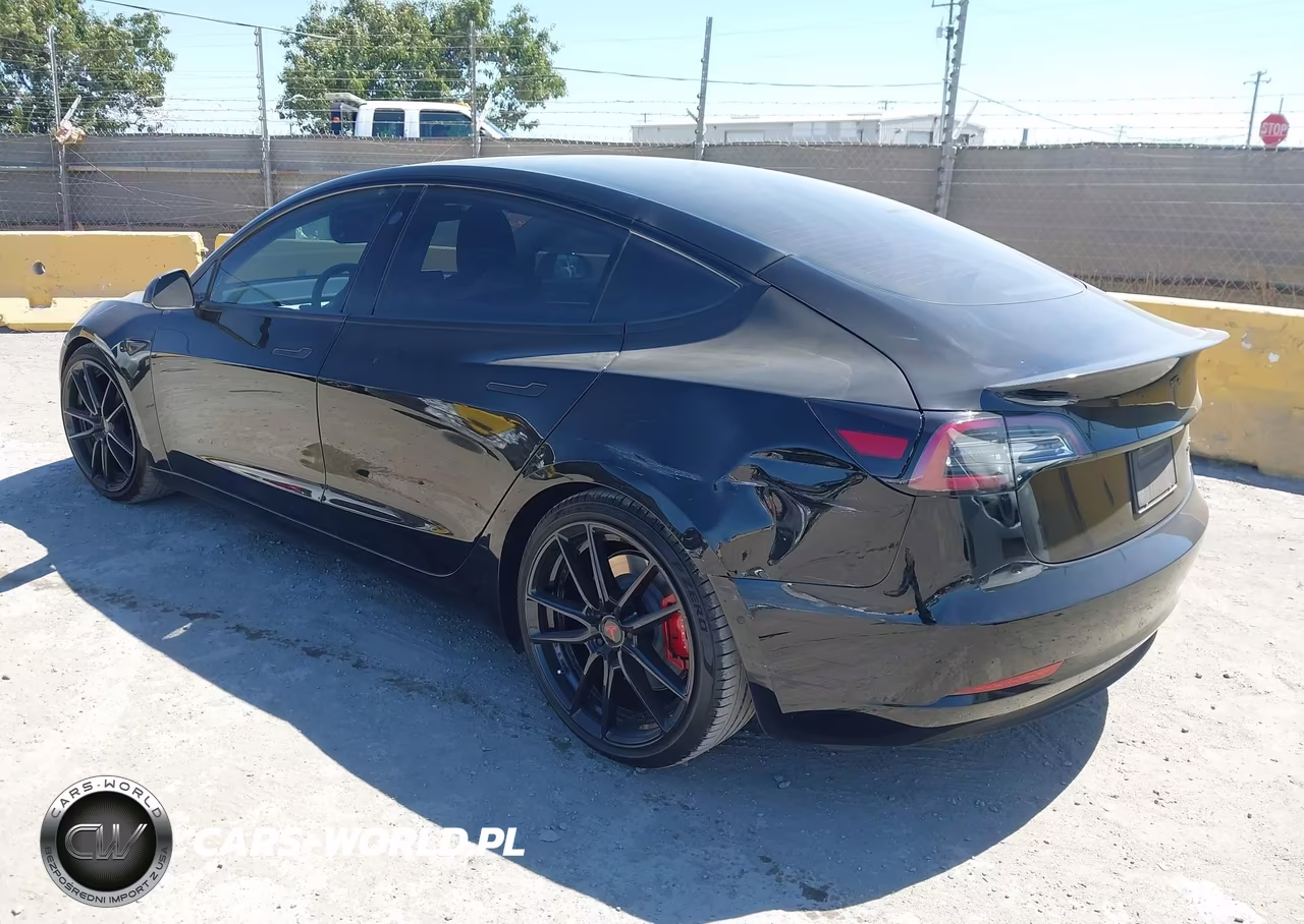 2021 Tesla Model 3 Long Range Dual Motor All-Wheel Drive VIN:5YJ3E1EB0MF073665 - 3