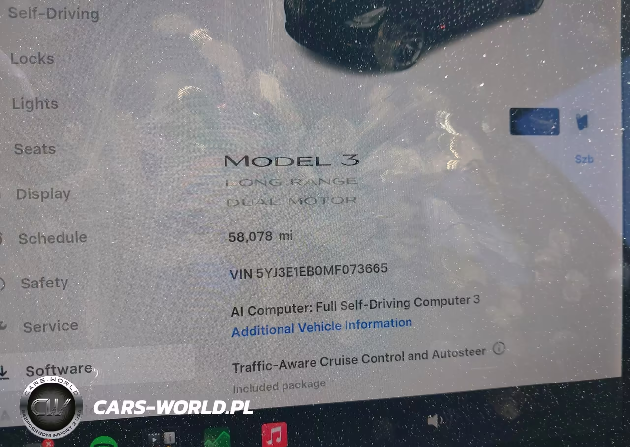 2021 Tesla Model 3 Long Range Dual Motor All-Wheel Drive VIN:5YJ3E1EB0MF073665 - 7
