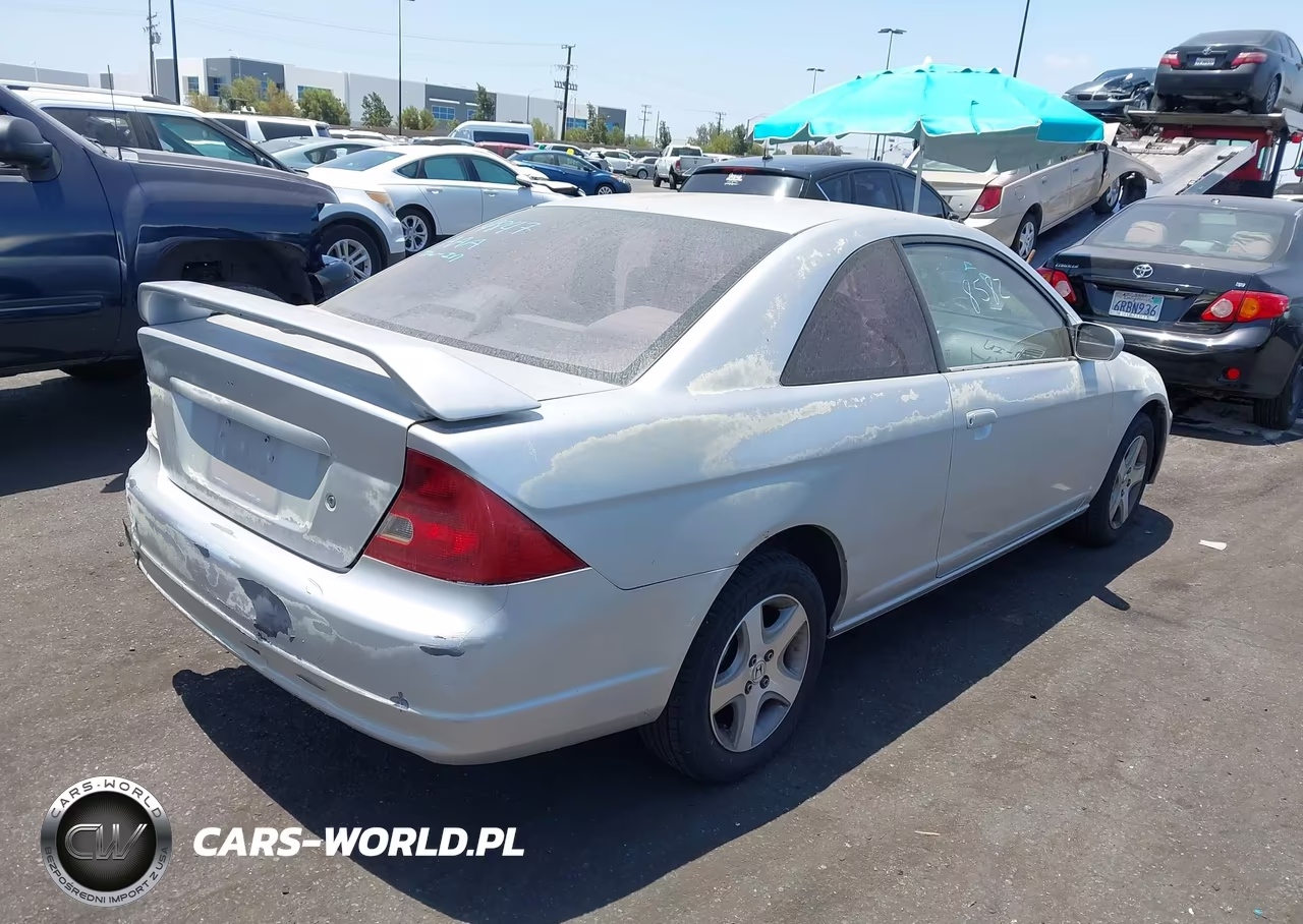 2001 Honda Civic Lx VIN:1HGEM22591L086909 - 4