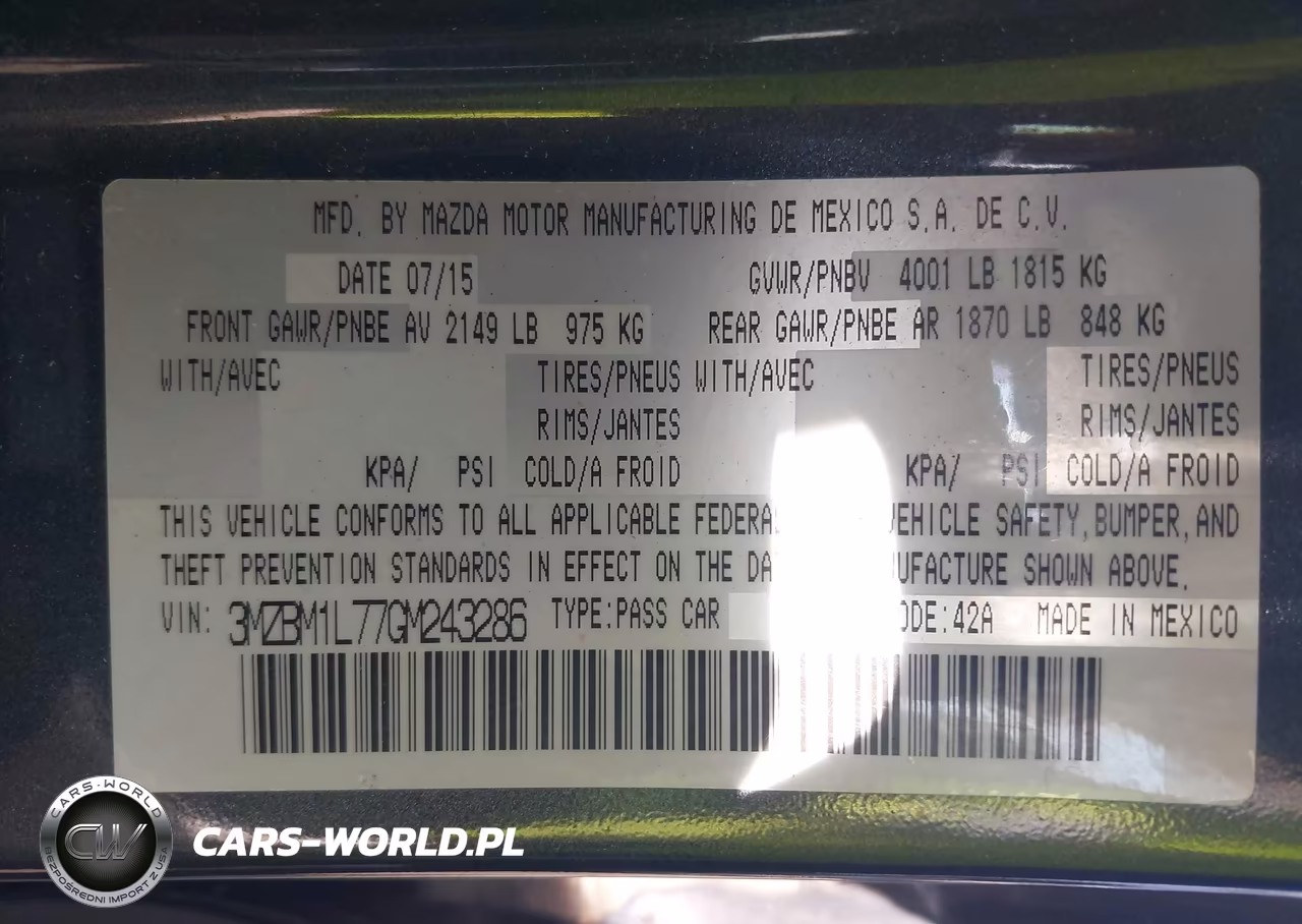 2016 Mazda Mazda3 I Touring VIN:3MZBM1L77GM243286 - 9