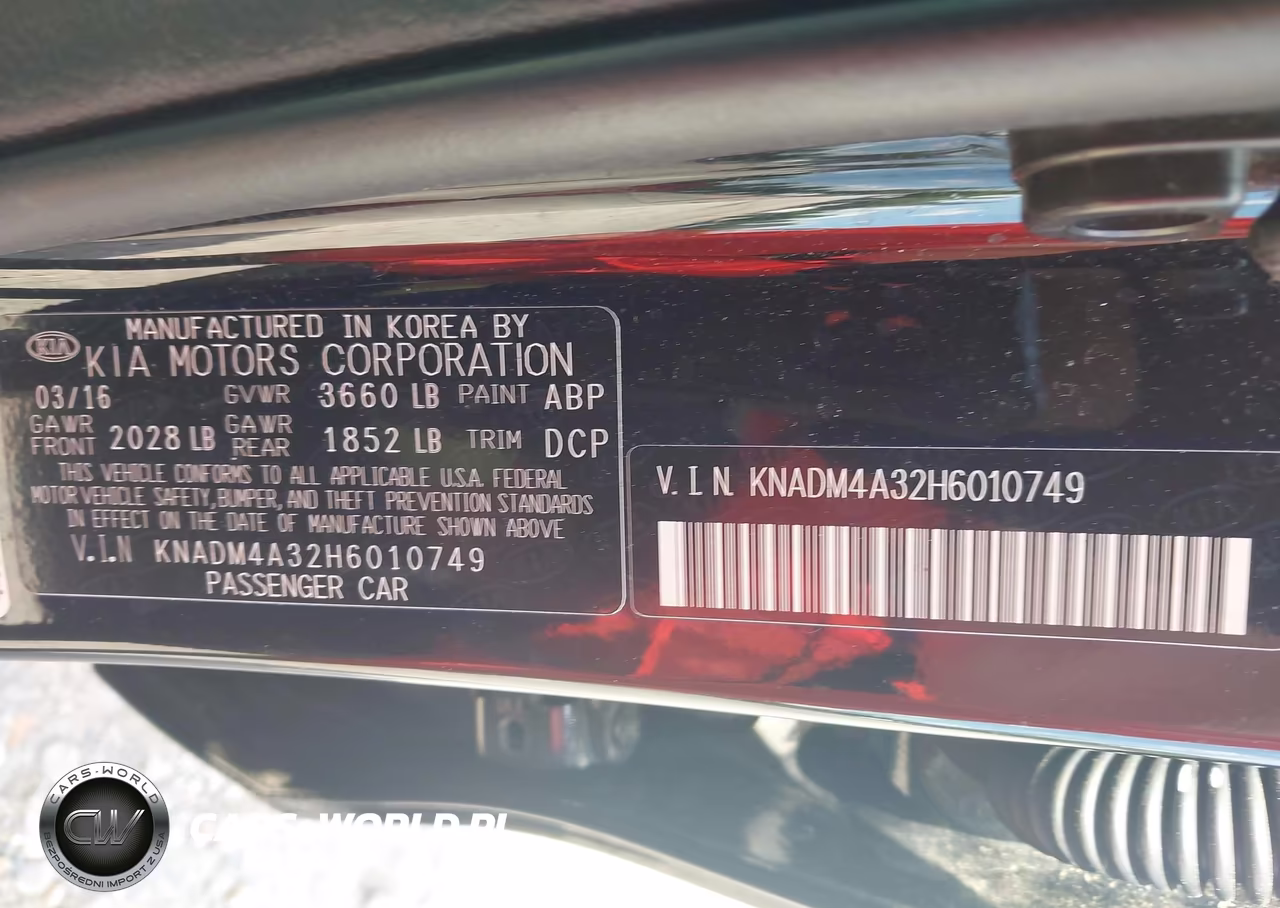 2017 Kia Rio Lx VIN:KNADM4A32H6010749 - 9