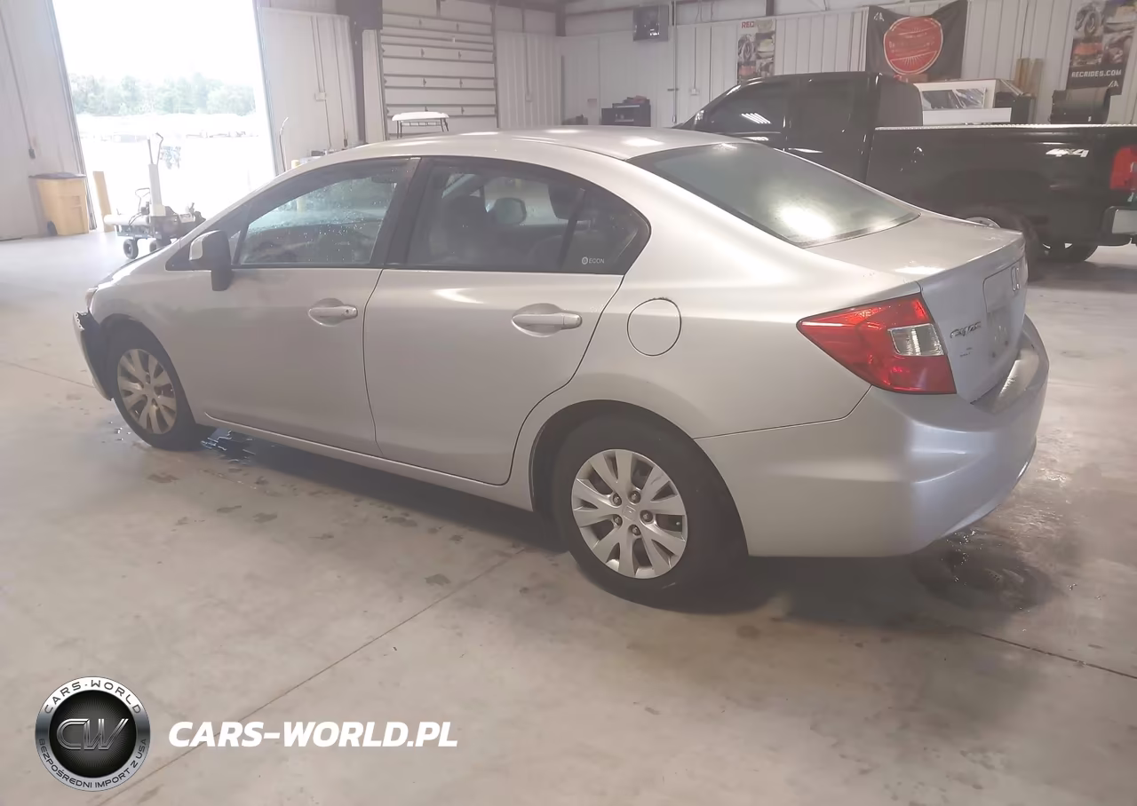 2012 Honda Civic Lx VIN:19XFB2F5XCE075867 - 3
