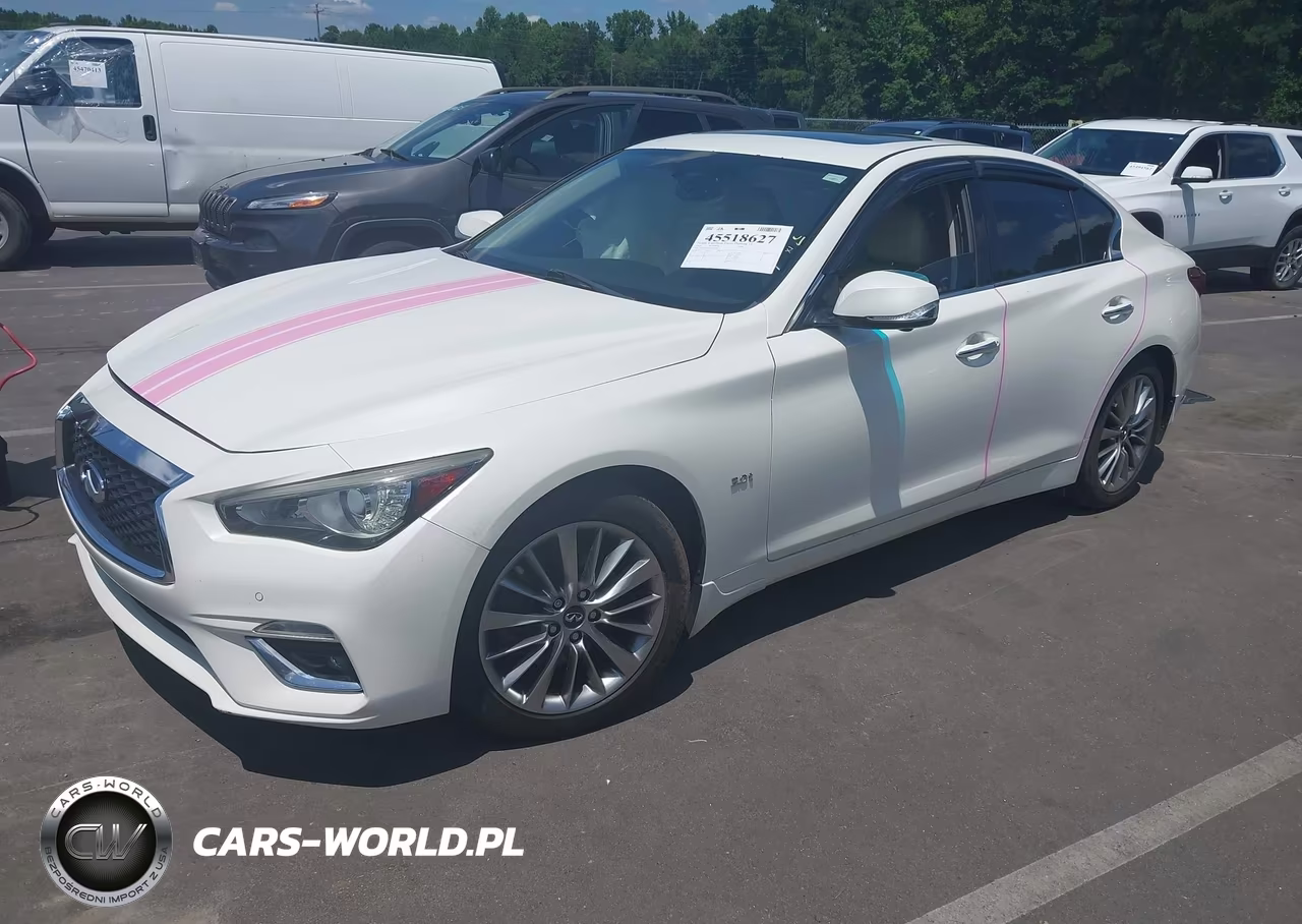 2018 Infiniti Q50 3.0T Luxe VIN:JN1EV7AP6JM350063 - 2