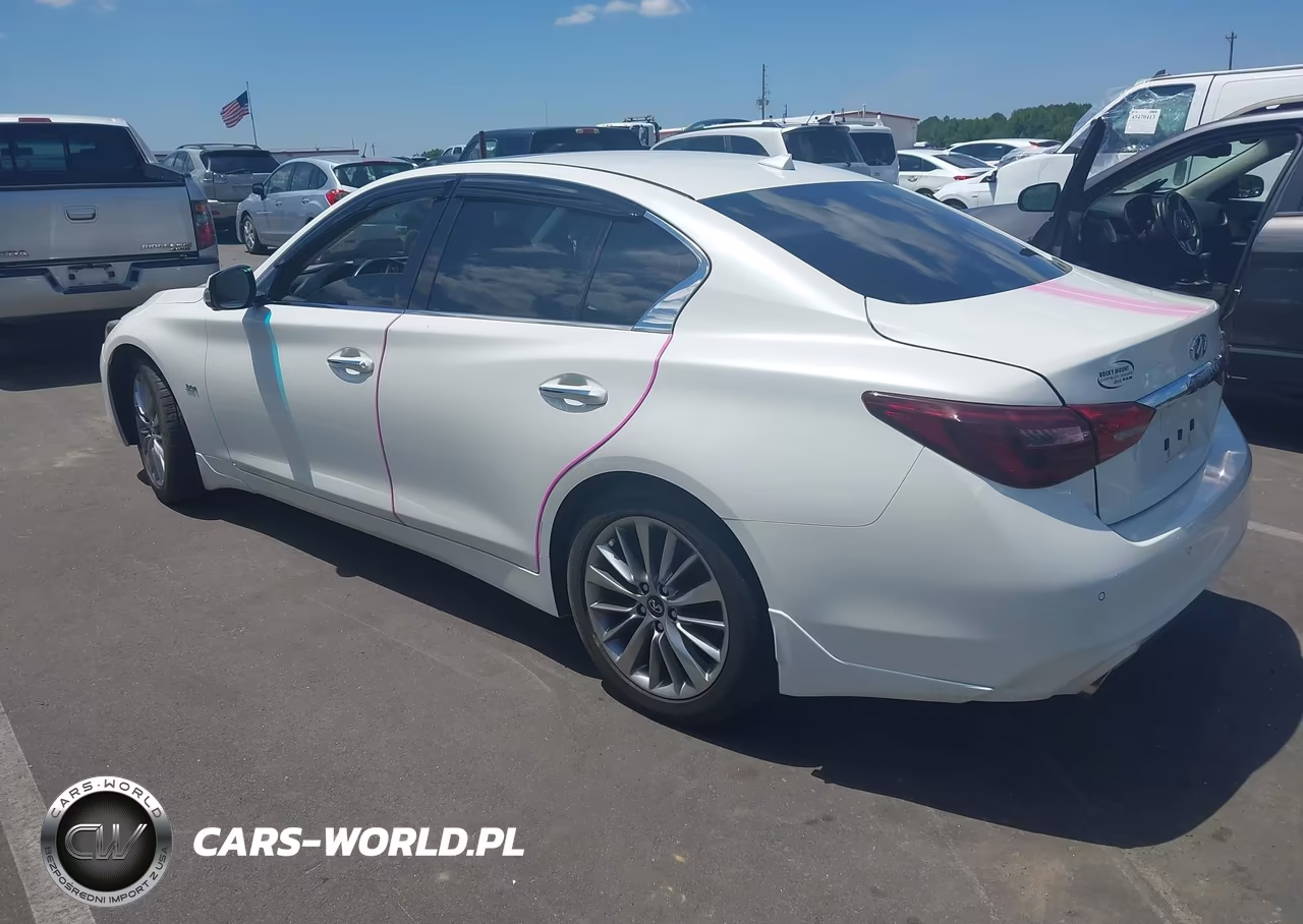 2018 Infiniti Q50 3.0T Luxe VIN:JN1EV7AP6JM350063 - 3