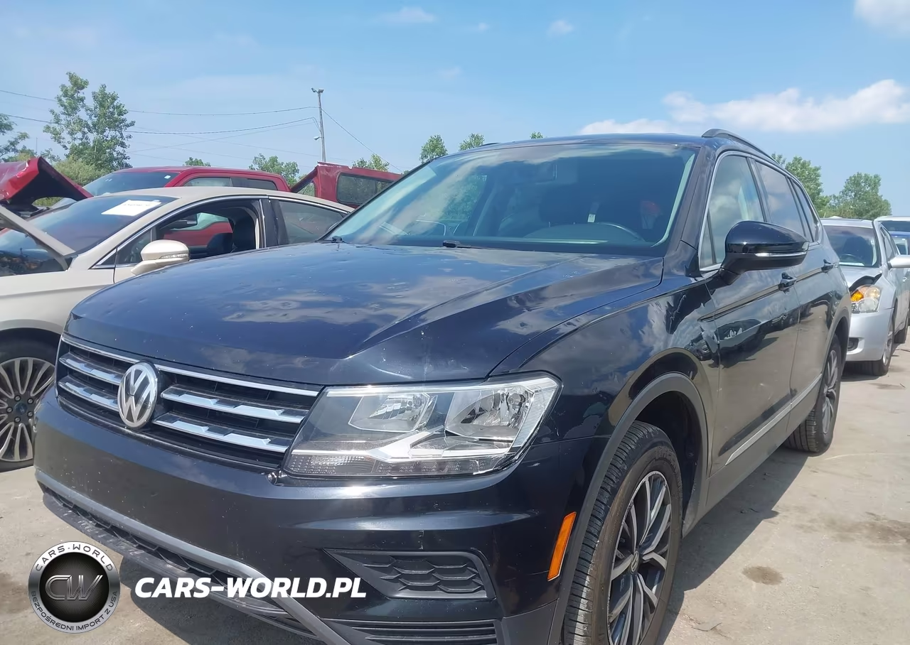 2020 Volkswagen Tiguan 2.0T Se-2.0T Se R-Line Black-2.0T Sel VIN:3VV3B7AX4LM074259 - 2