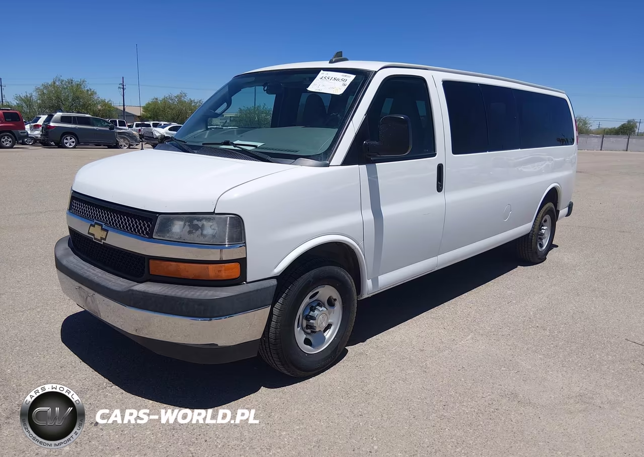 2017 Chevrolet Express 3500 Lt VIN:1GAZGPFFXH1301834 - 2