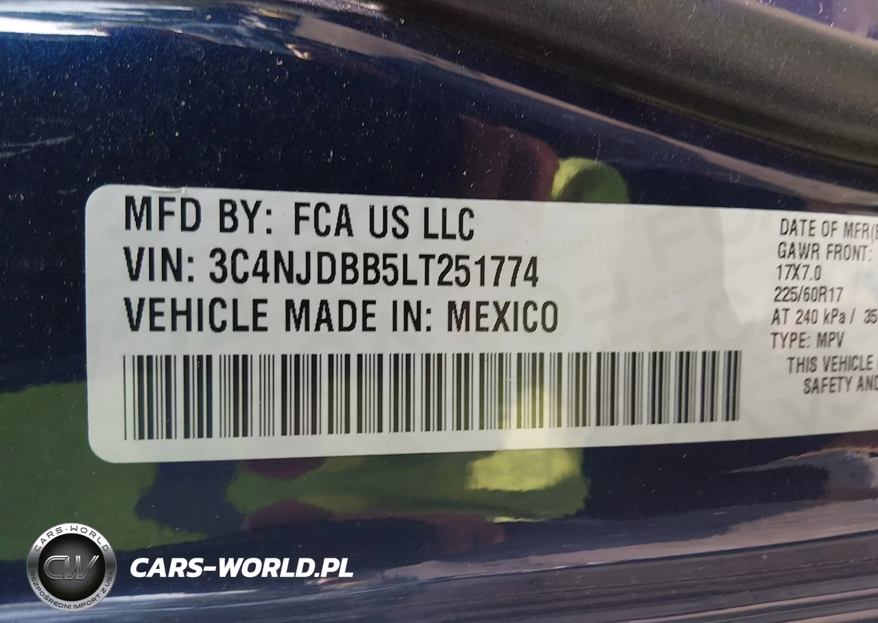 2020 Jeep Compass Sun And Safety 4X4 VIN:3C4NJDBB5LT251774 - 9
