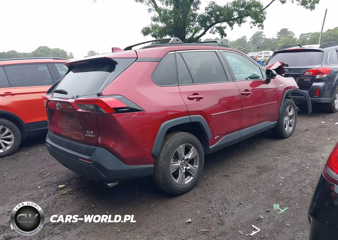 2019 Toyota Rav4 Hybrid Xle VIN:2T3RWRFV3KW036146 - 4