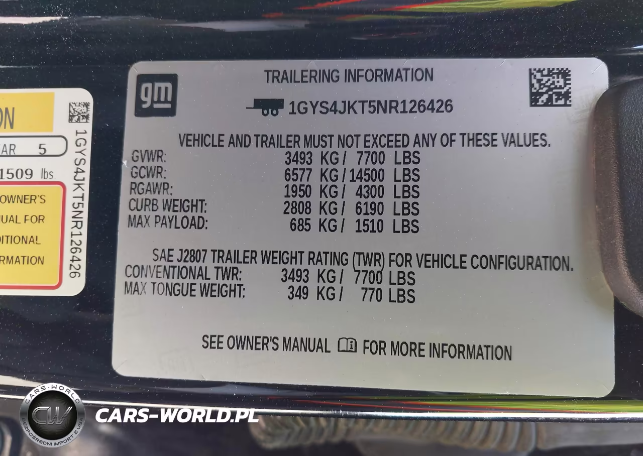 2022 Cadillac Escalade Esv 4Wd Luxury VIN:1GYS4JKT5NR126426 - 9