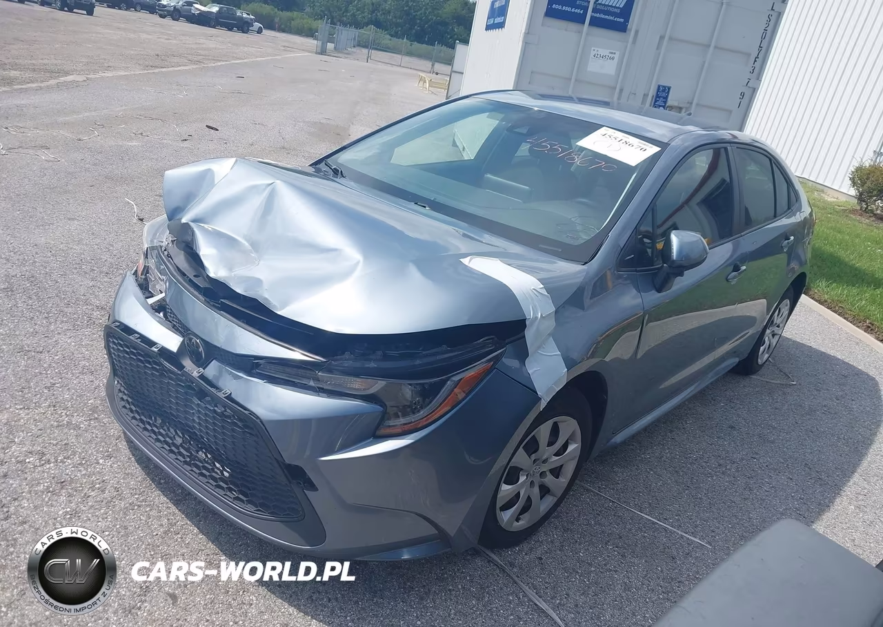 2021 Toyota Corolla Le VIN:JTDEPMAE7MJ180984 - 2