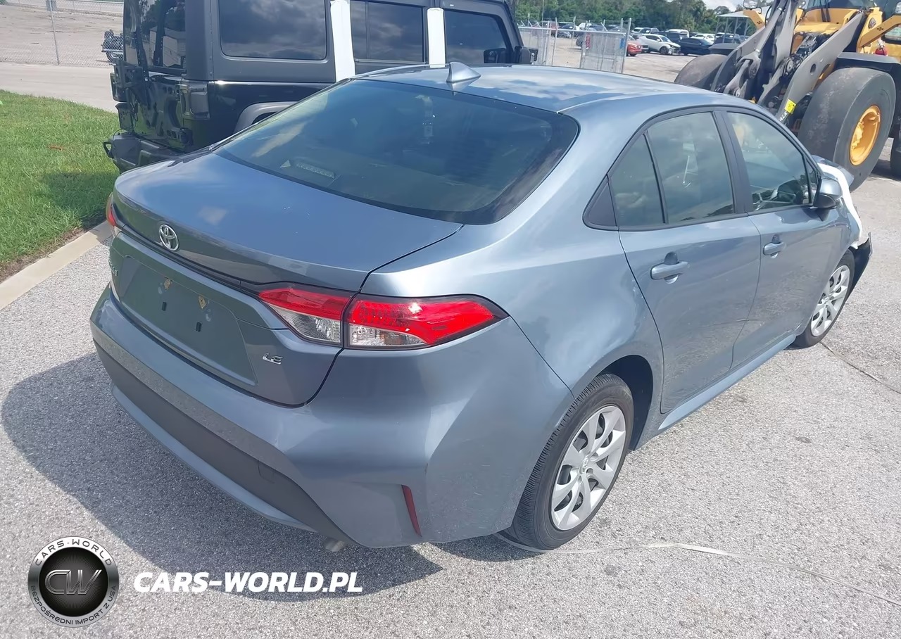 2021 Toyota Corolla Le VIN:JTDEPMAE7MJ180984 - 4