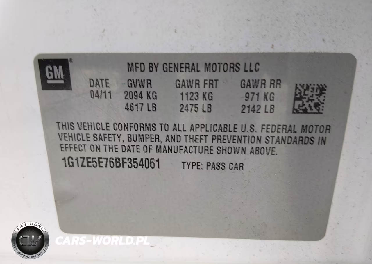 2011 Chevrolet Malibu Ltz VIN:1G1ZE5E76BF354061 - 9
