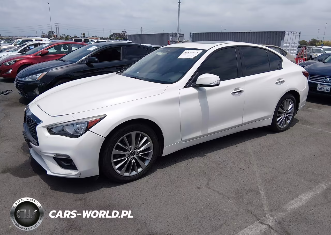 2018 Infiniti Q50 2.0T Luxe VIN:JN1CV7AP6JM400032 - 2