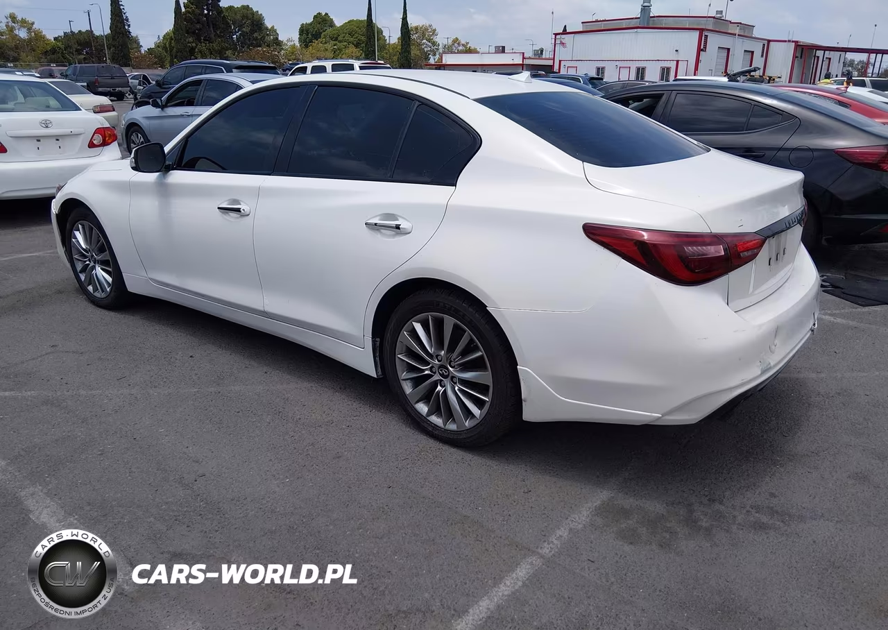 2018 Infiniti Q50 2.0T Luxe VIN:JN1CV7AP6JM400032 - 3