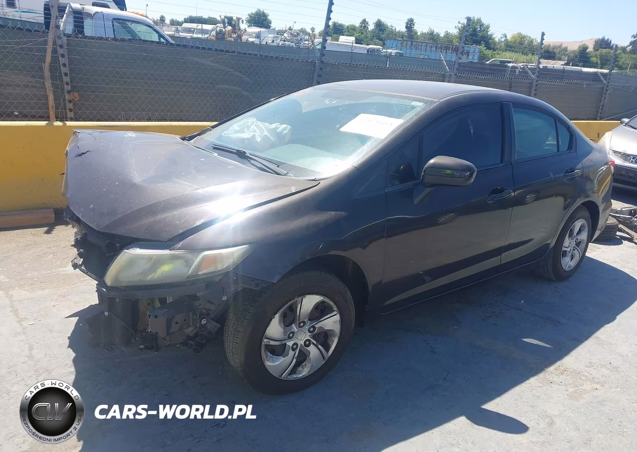 2014 Honda Civic Lx VIN:2HGFB2F5XEH513117 - 2