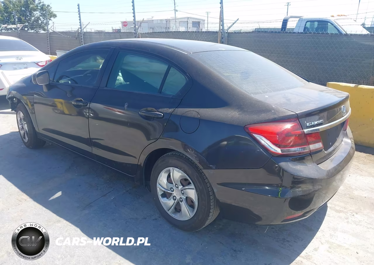 2014 Honda Civic Lx VIN:2HGFB2F5XEH513117 - 3